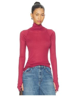 Free People Close To Home Layering Tee - Red