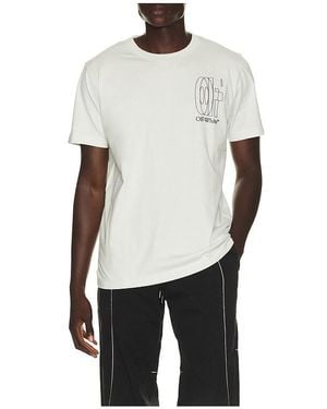 Off-White c/o Virgil Abloh Double Arrow Slim Tee - White