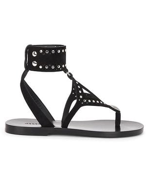 Isabel Marant Sandale Edil - Schwarz