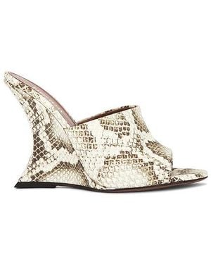 Paris Texas Nina Mule 105 - White
