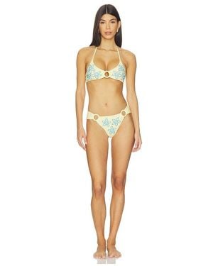 Oceanus Mia's Marina Bikini Set - Yellow