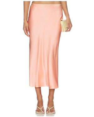 SABLYN Miranda Bias Cut Pull On Skirt - White