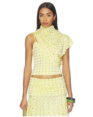 Siedres Silvy Top - Yellow