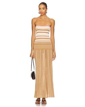 Faithfull the Brand Esenia Knit Dress - Natural