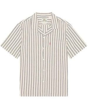 Levi's Sunset Standard Camp Shirt - White