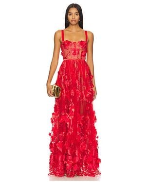 Bronx and Banco X Revolve Anastasia Maxi Dress - Red