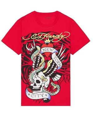 Ed Hardy SHIRT - Rot