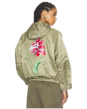 KENZO Tulip Windbreaker - Green