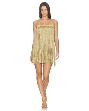 PATBO Aurea Crochet Mini Dress - Natural