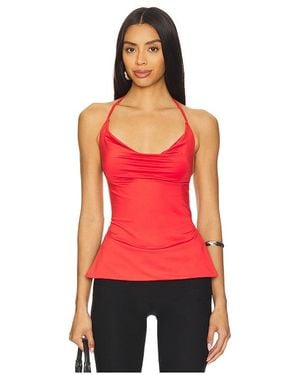 superdown Clover Halter Top - Rot