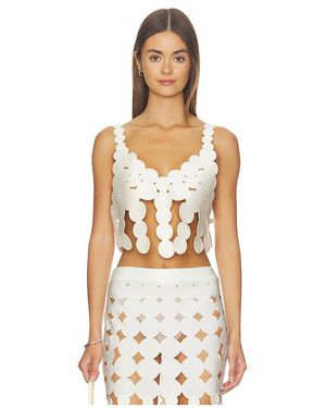 Ancora Lior Top en Ivory - Blanc