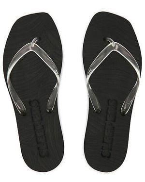 Sleeper Tapered Platform Flip Flop - Black