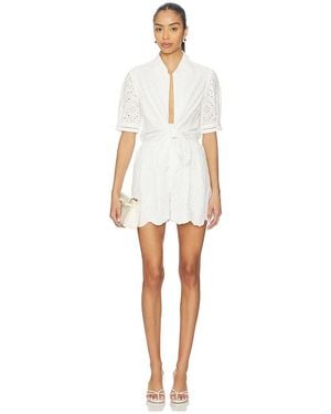 Poupette Livia Short Jumpsuit - White