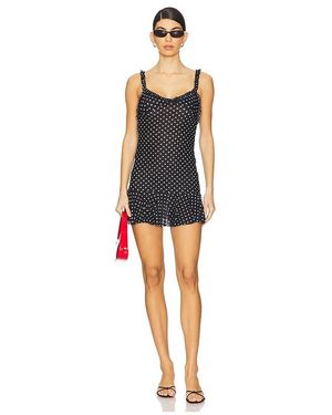 Indah Camilla Mini Dress - Black