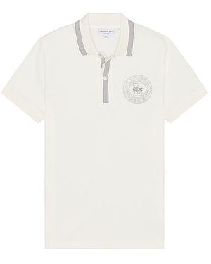 Lacoste Polohemd Regular - Weiß