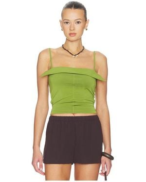 Nanushka Marinie Top - Green