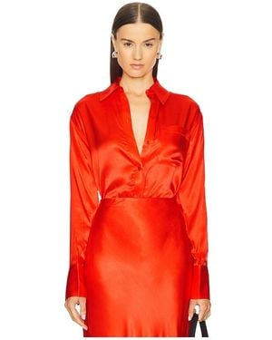 L'academie 'Academie By Marianna Lenae Shirt - Orange