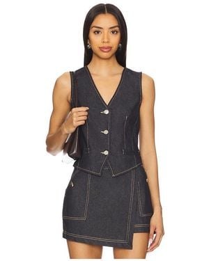 Steve Madden Selene Vest - Blue