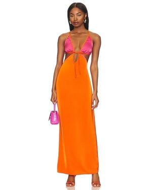 Lovers + Friends Sorbet Maxi Dress - Orange
