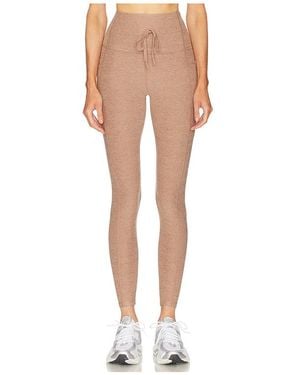 Beyond Yoga Midi-Leggings Spacedye - Weiß