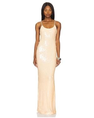 Lovers + Friends Rachel Gown - White
