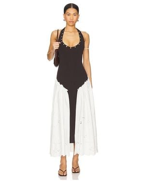 Siedres Kleid Ursula - Schwarz