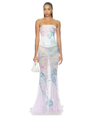 retroféte Alinea Dres - White