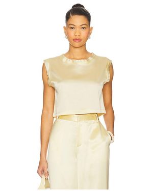 NonChalant Label Mel Crop Top - Natural