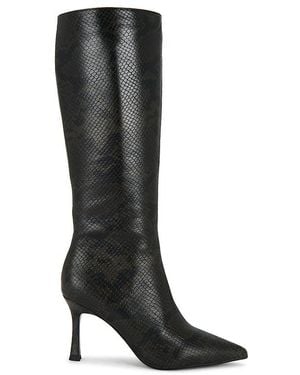 Black Suede Studio Draya 80 Boot - Black