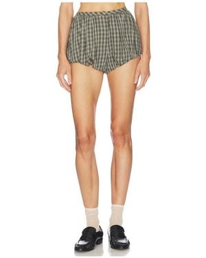 Helsa Novelty Puff Shorts - Multicolour