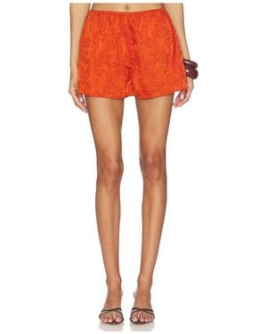 MINKPINK X Revolve Valencia Short En Color Burnt Talla (También En M, S, Xl, Xs) - Naranja
