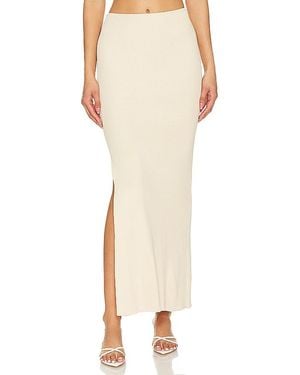 Line & Dot Lockheart Maxi Skirt - Natural