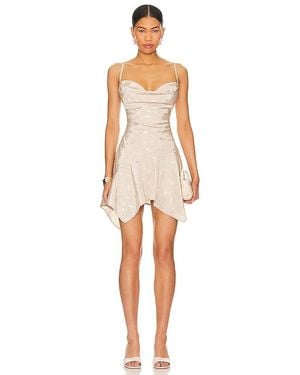 MORE TO COME Gabrielle Mini Dress - Natural