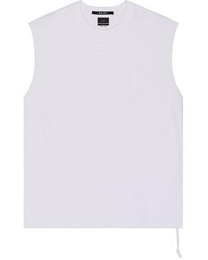 Ksubi Intruder Cut Off Tee - White