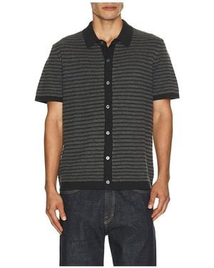Rails Camisa En Color Azul Talla (También En M, S, Xl/1X) - Negro