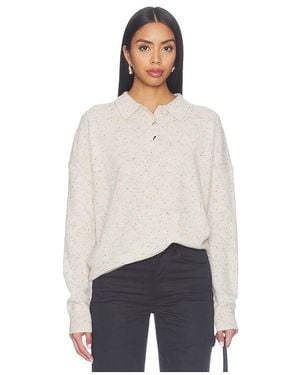 RENGGLI Donegal Cashmere Jumper - White