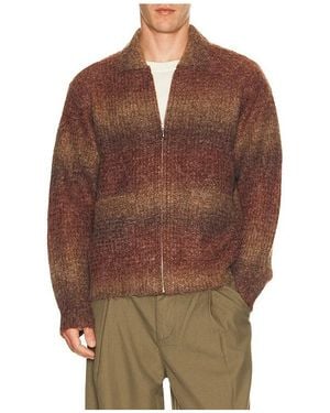 Obey Cardigan Anton - Braun
