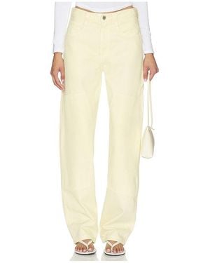 Agolde Pierna Ancha Laria En Color Amarillo Talla (También En 25, 26, 27, 28, 29, 32) - Neutro