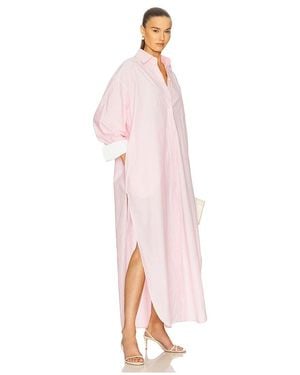 Helsa Vestido Oversized Shirt Dress En Color Rose Talla (También En Xs/S) - Rosa