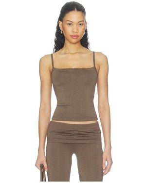 ÉTERNE 90's Soft Jersey Tank - Multicolor