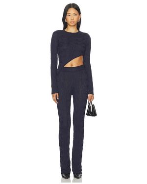 MORE TO COME Cally Pant Set - Blue