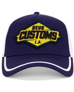 Deus Ex Machina Truckermütze Bills - Blau