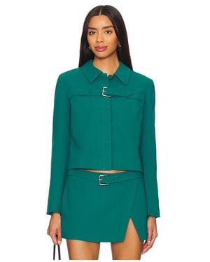 Amanda Uprichard Helsa Jacket - Green