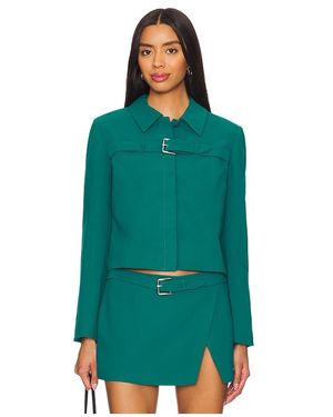 Amanda Uprichard Helsa Jacket - Green