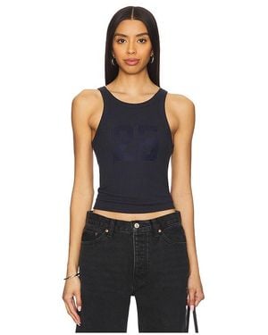 AYA MUSE Number Tank Top - Blue