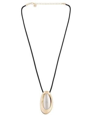 Lovers + Friends Alek Necklace - Black