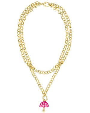 Emma Pills Mushroom Magic Necklace - Multicolour