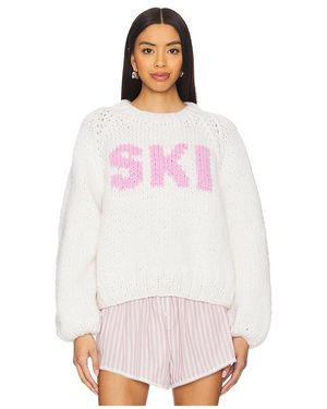GOGO Sweaters Ski Pullover - White
