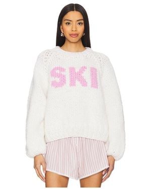 GOGO Sweaters Ski Pullover - White