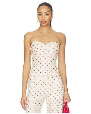 Amanda Uprichard X Revolve Soho Top - White